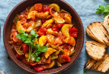 Rustic Chickpea Ratatouille