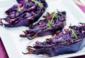 Balsamic-Roasted Red Cabbage