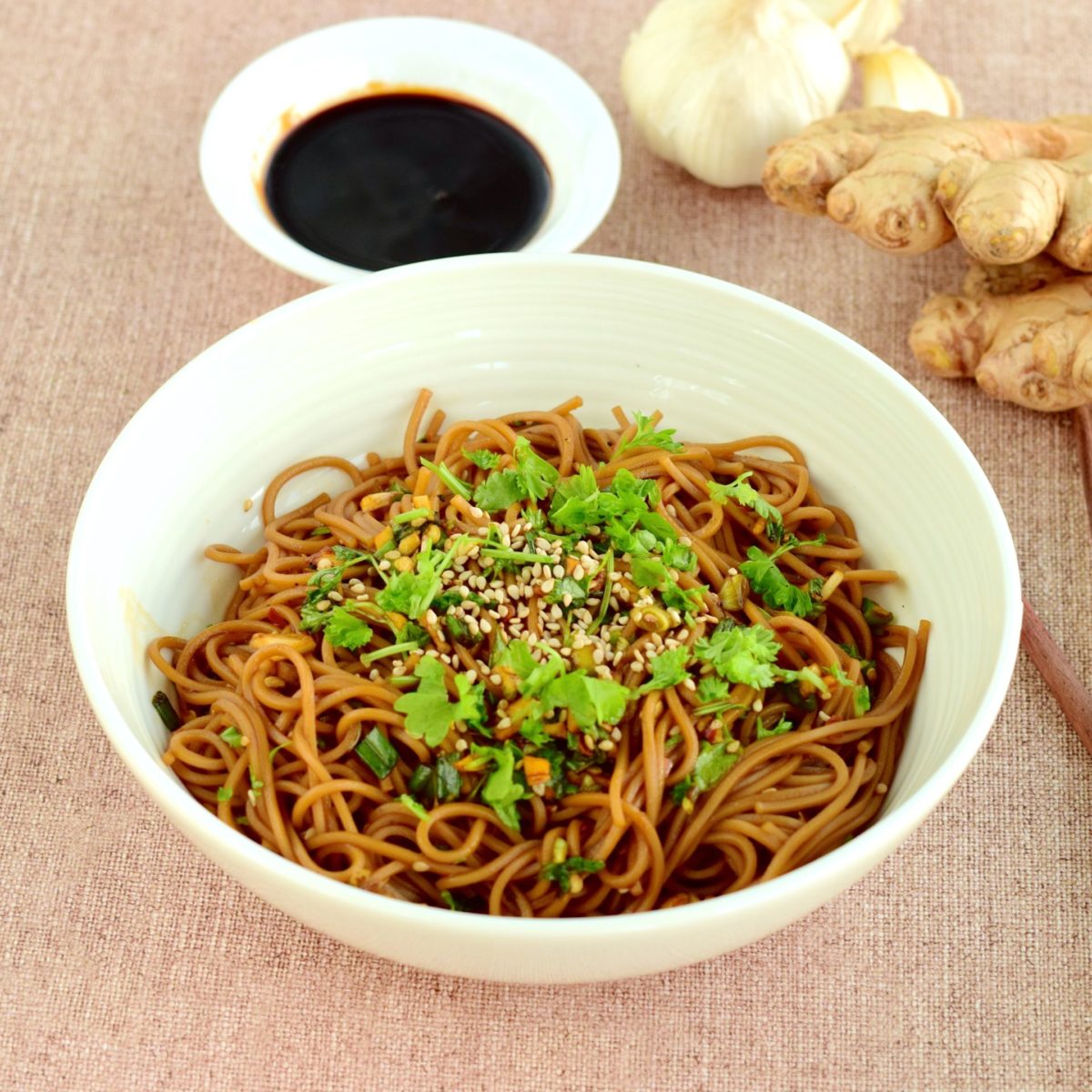 Sesame Soba Noodles Olive