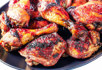 BBQ Chicken: Thighs and Drumsticks