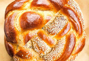 Braided Challah Round