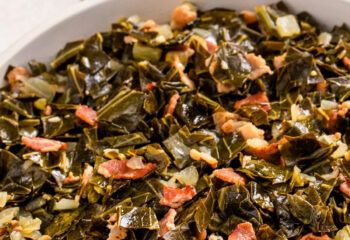 Collard Greens with Turkey Bacon