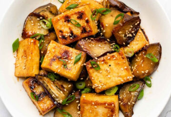 Eggplant & Tofu Miso Yaki