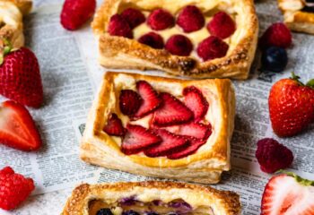 Seasonal Fruit & Cream Cheese Tart