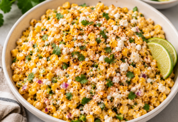 Elotes-Inspired Corn Salad (Vegetarian)