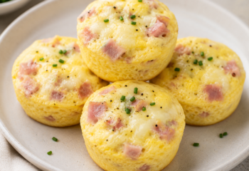 Ham & Swiss Protein Egg Bites