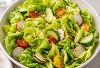 Butter Lettuce Salad (Vegetarian)