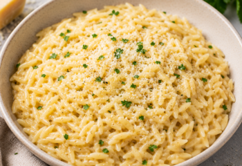 Parmesan Orzo (Vegetarian)
