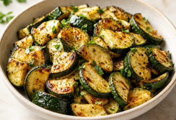 Roasted Zucchini (Vegetarian)