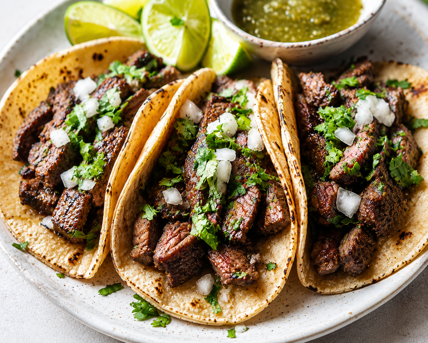 Citrus-Marinated Carne Asada Street Tacos (Vegetarian Available)