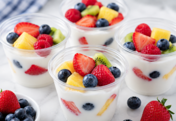 Fruit & Yogurt Cups (Vegetarian)