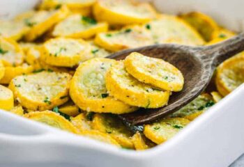 Roasted Summer Squash (Vegetarian)